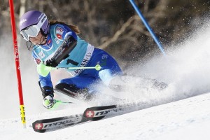 Mazejeva znova na stopničkah; tretje mesto na slalomu v Aspnu