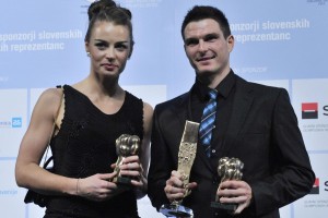 Tina Maze, Peter Kauzer in smučarji skakalci so športniki leta
