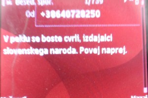 Grožnje za NSi: V peklu se boste cvrli, izdajalci slovenskega naroda