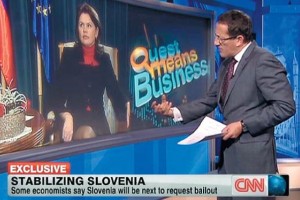 Richard Quest, voditelj CNN, ki je razgalil Alenko Bratušek