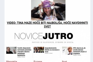 Vsako jutro sveže novice na portalu novicejutro.si