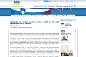 Kriminalisti na sedežu SDS brskali za Tomažem Majerjem
