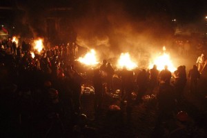 V Kijevu še ena napeta noč; Janukovič se noče odpovedati vladi