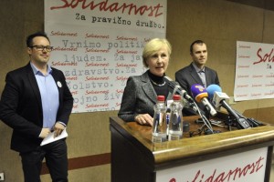 Salonski levičarji so se še enkrat prebarvali, tokrat v Solidarnost