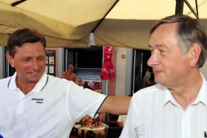 Pahor in Türk v Mariboru začela z zbiranjem podpisov