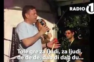 Raper Zoki Janković obljublja: Jurček bo priden, šiba bo pela