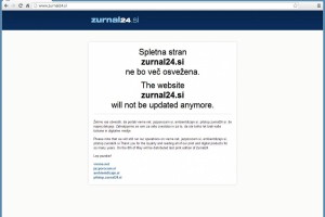 Spletna stran Žurnala24 ukinjena, Avstrijci zapirajo vrata