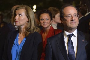 Konec je: Hollande in njegova prva dama Valerie Trierweiler gresta narazen