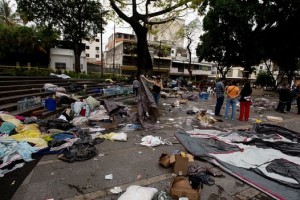 Policija v Venezueli podrla tabore protestnikov, prijela 243 ljudi