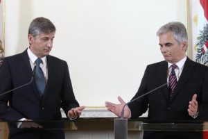 Koalicijska pogajanja v Avstriji v težavah