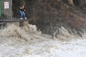 Po močnem deževju poplave na avstrijskem Koroškem