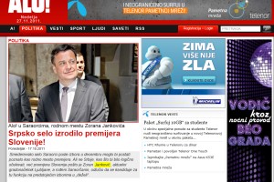 Srbska vas rodila premierja Slovenije!