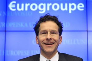 Šefa evroskupine Dijsselbloema ne bo v Slovenijo