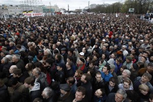 V Moskvi spet množični protesti proti Putinu