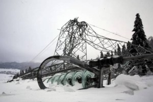 Elektro Ljubljana: Obnova uničenega omrežja bo trajala do konca prihodnjega leta