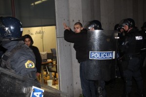 Kriminalisti prijeli prve izgrednike