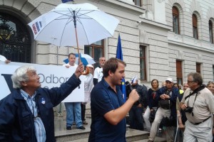 Čuš: Stara politična elita ne sme postati rabelj pravni in pošteni Sloveniji