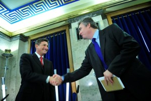Pahor in Zver debatirala, Türk v zadnjem trenutku odpovedal sodelovanje