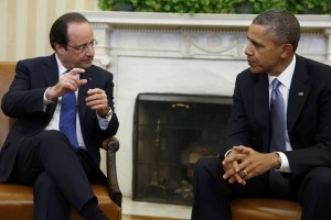 Tudi Hollande in Obama svarita Rusijo pred »novimi ukrepi«