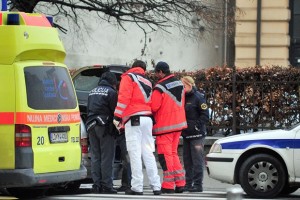 Dunajčan bežal pred policisti in nazadnje umrl v bolnišnici v Murski Soboti 