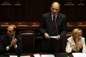 Letta: Varčevanje ubija Italijo