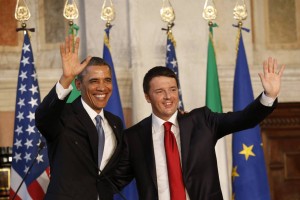 Obama in Renzi polna hvale na račun drug drugega