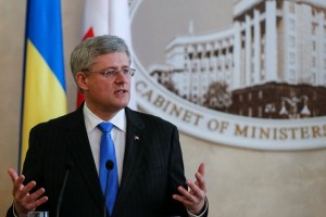 Kanadski premier Harper: Posledice Putinovih dejanj bo čutiti daleč preko meja Ukrajine