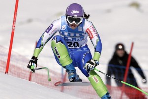 Tina Maze druga na superkombinaciji, Maruša Ferk peta