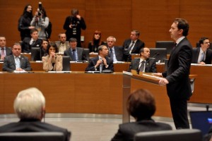 Virant z vodji poslanskih skupin še enkrat o spremembah referendumske ureditve