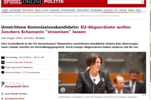 Nemški Spiegel o Bulčevi: "Junckerjeva šamanka" in "ezoteričarka v Evropski komisiji"