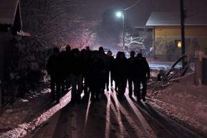 Kljub protestnikom na občini mariborski mestni svet sprejel proračun