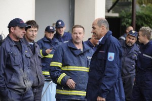 Janša prizadetim v poplavah obljubil čimprejšnjo pomoč