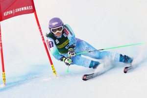 Tina Maze četrta v veleslalomu v Aspnu, Drevova 14.