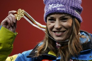 Tina Maze v veleslalomu napada tretjo kolajno na SP