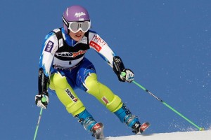 Tina Maze druga v veleslalomu