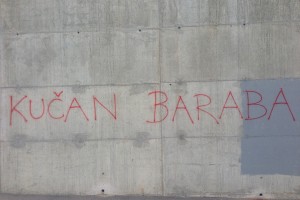 Kučan baraba, pravi grafit v Stožicah