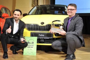 Škoda fabia je slovenski avto leta 2015