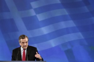 Samaras pred volitvami obljublja nižje davke in več delovnih mest