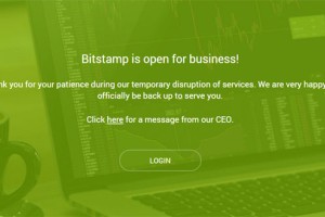 Slovenska bitcoin borza Bitstamp spet deluje