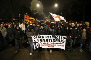 Protesti Pegide tokrat v luči pokola v Parizu