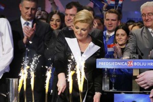 V tesni tekmi Kolinda Grabar Kitarović postala nova hrvaška predsednica