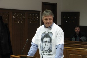 Udbovec Silvo Gorenc Romanu Leljaku arogantno, da se z bedniki ne pogovarja