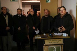 V celicah nekdanje Udbe na Beethovnovi razstava O čem razmišljaš Antigona?