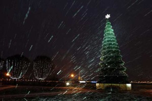 Ruski Sankt Peterburg decembra s samo uro sonca