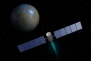 Po osmih letih je Nasina sonda dosegla orbito pritlikavega planeta Ceres