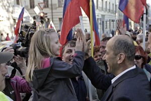 Reportaža iz shoda Odbora 2014: »Za svobodo, za pravico, za resnico!« (FOTO)