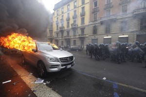 Italijansko tožilstvo nad protestnike, ki so divjali ob odprtju Expa