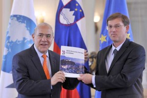 Gurria: "Impresiven napredek" Slovenije, a ostalo je še veliko dela