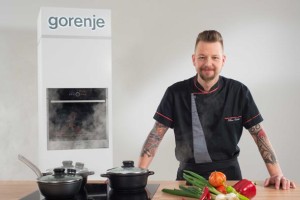 Chef Bine Volčič priporoča novo generacijo vgradnih aparatov Gorenje