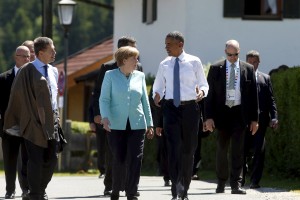 Obama: Merklova je "velika prijateljica in partnerka"